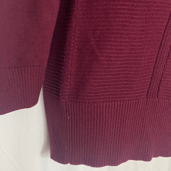 Style & Co. Burgundy Cowl Neck Sweater - Picture 8 of 10